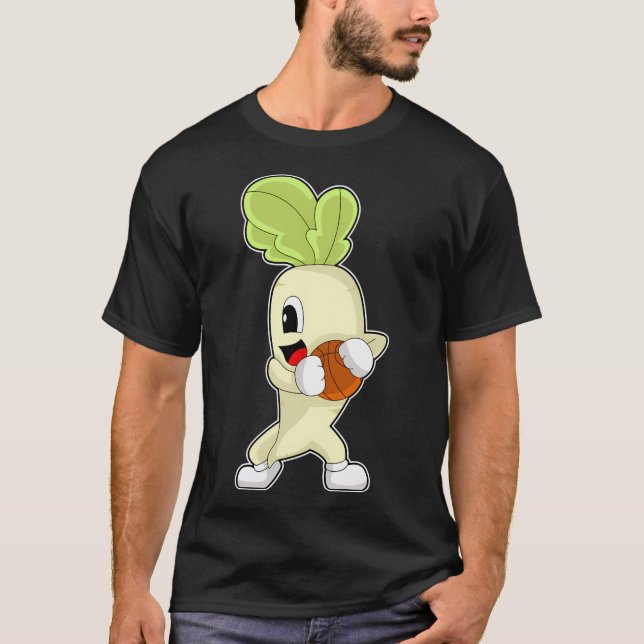 T-shirt Radish Basketball (Devant)