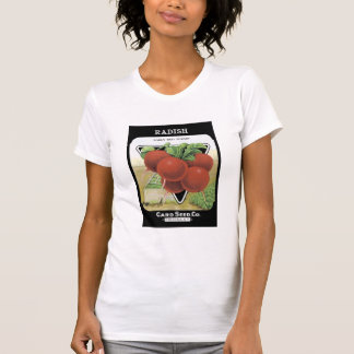T-shirt Radish Early Red Turnip Card Seed Co