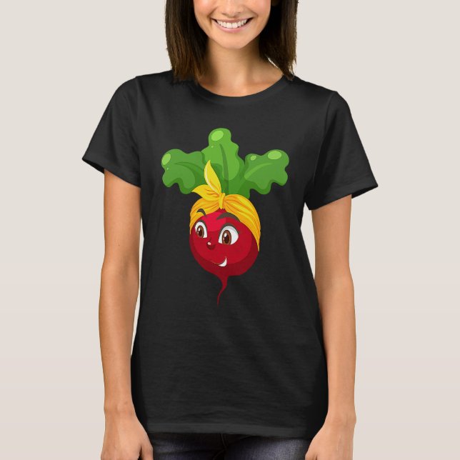 T-shirt Radish Mom Vegetable Mothers' Day Gardener   1 (Devant)