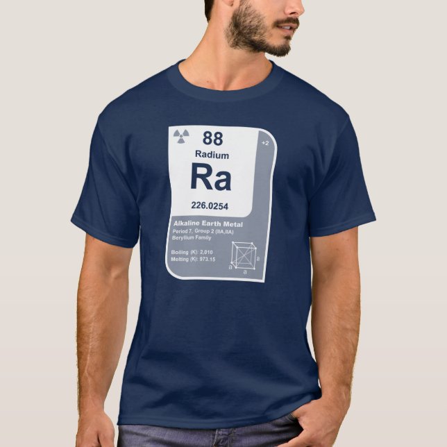 T-shirt Radium (Ra) (Devant)