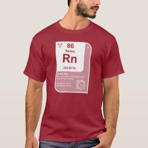 T-shirt Radon (Rn)