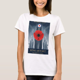 T-shirt RAF Art Deco Remembrance Day