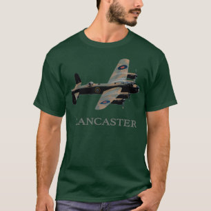 T-SHIRT RAF AVRO LANCASTER 2ÈME GUERRE MONDIALE BOMBER AVI
