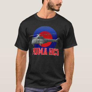 T-shirt RAF Puma Hélicoptère en RAF Roundel