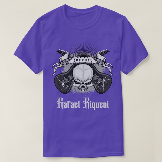 T-shirt rafael riqueni guitaris pour toujours (Design devant)