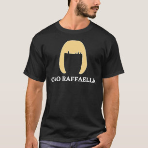 T-shirt raffaella carrà, ciao raffaella carrà, rip raffael