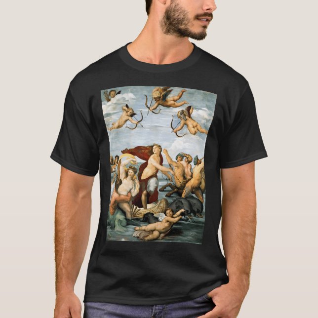 T-shirt Raffaello Sanzio Da Urbino Galatea (Devant)