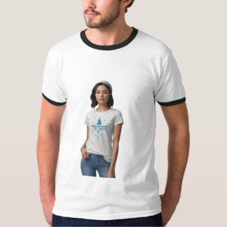 T-shirt Rafraîchissant à la perfection : Zazzle Mockup Del