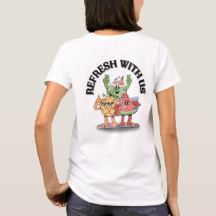 T-shirt Rafraîchissez-vous avec nous