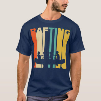 T-shirt Rafting d'eau blanche style des années 1970