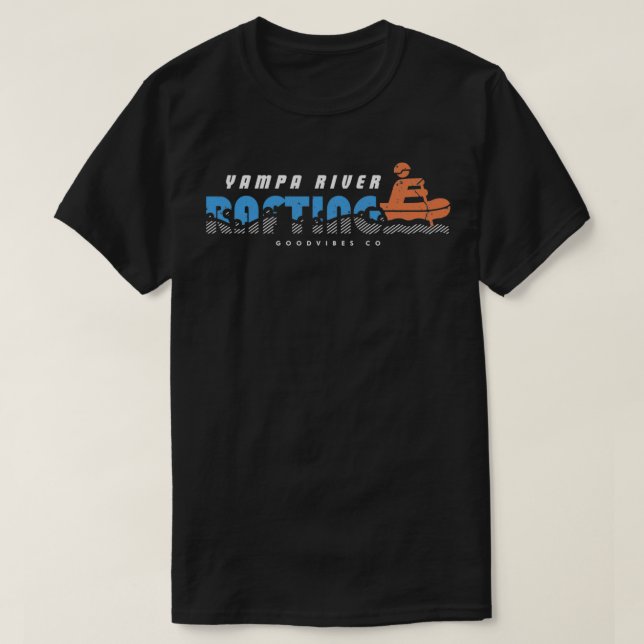 T-shirt Rafting en YAMPA RIVER (Design devant)