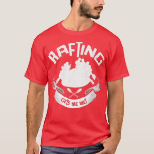 T-shirt Rafting me procure des radeaux en caoutchouc pour
