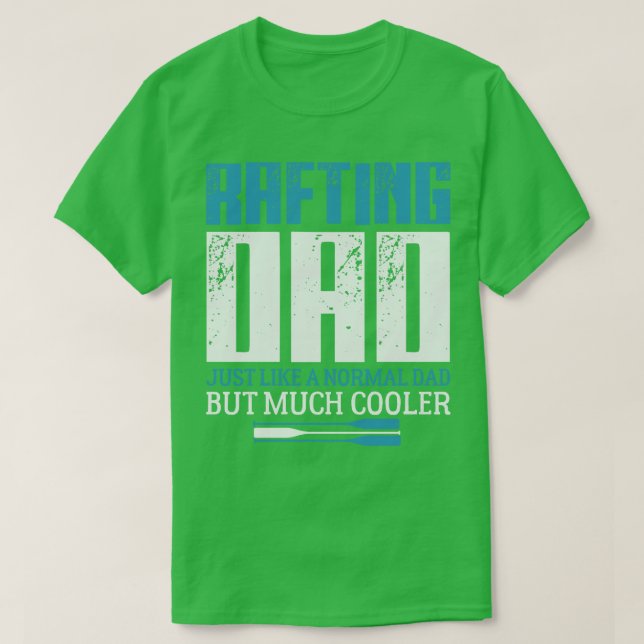 T-shirt Rafting papa Peau Bleu Raprès (Design devant)