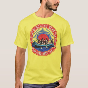 T-shirt Rafting Retro Echo Canyon
