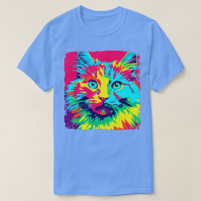 T-shirt Ragamuffin Art Amoureux des chats Cadeau 1 (Design devant)