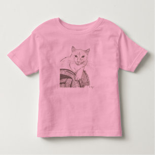 T-shirt Ragdoll Portrait Toddler Ringer