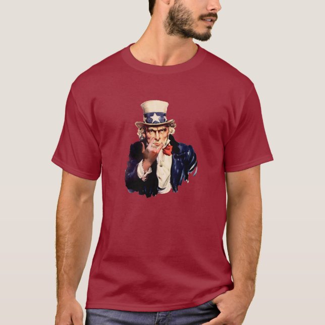 T-SHIRT RAGE D'UNCLESAM (Devant)