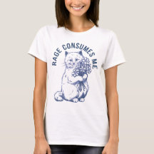 Rage me consomme - Drôle cadeau Amoureux des chats