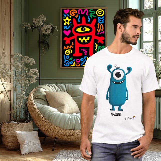 T-shirt Rager Monster | Conception Originale pour l'Esprit (Créateur téléchargé)