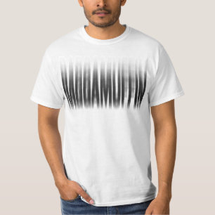 T-shirt Raggamuffin Blurred Effect Typographie Reggae