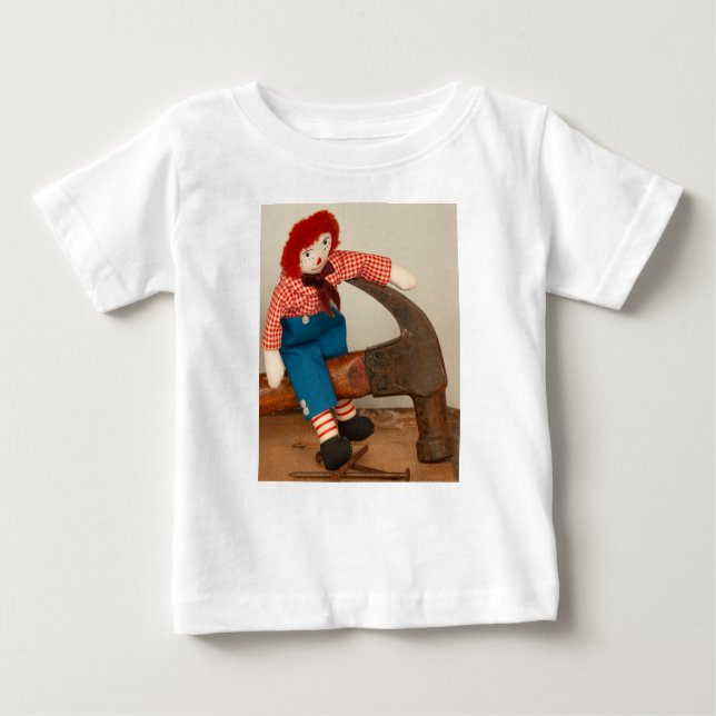 T-Shirt Raggedy Andy charpentier marteau (Devant)