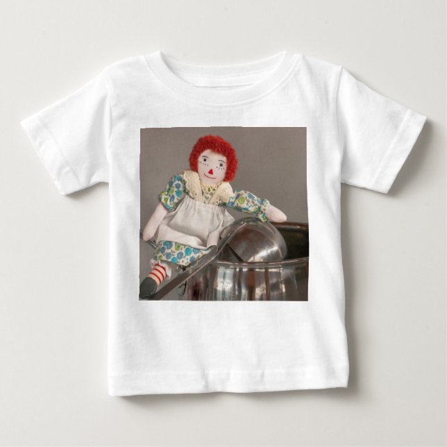 T-shirt Raggedy Ann doll gâteaux cookies (Devant)