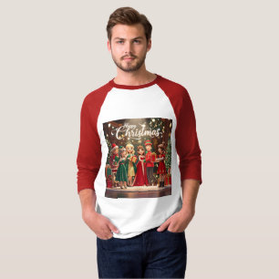 T-shirt raglan 3/4