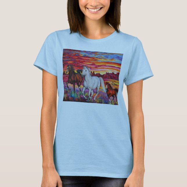 T-shirt raglan 3/4 pour nourrissons (Devant)