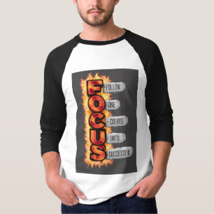 T-shirt Raglan à manches 3/4 pour hommes