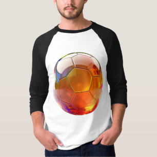 T-shirt Raglan à manches Ball d'or pour hommes 3/4