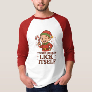 T-shirt Raglan "Ça ne va pas se lécher tout seul"