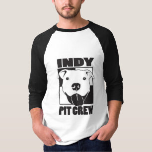 T-shirt Raglan de la douille des hommes d'équipe du stand