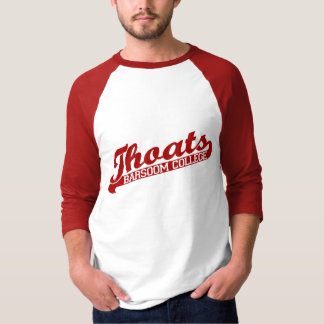 T-shirt Raglan de Thoats Carter d'université de Barsoom