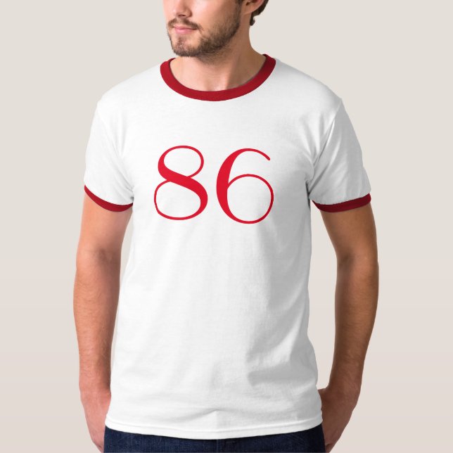 T-shirt raglan du base-ball des hommes (Devant)