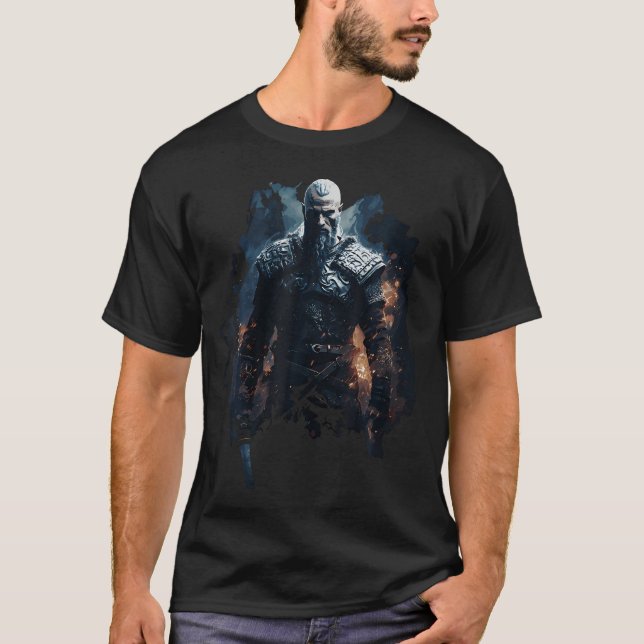 T-shirt Ragnar Lothbrok - Ragnar Lodbrok - Viking Warrior (Devant)