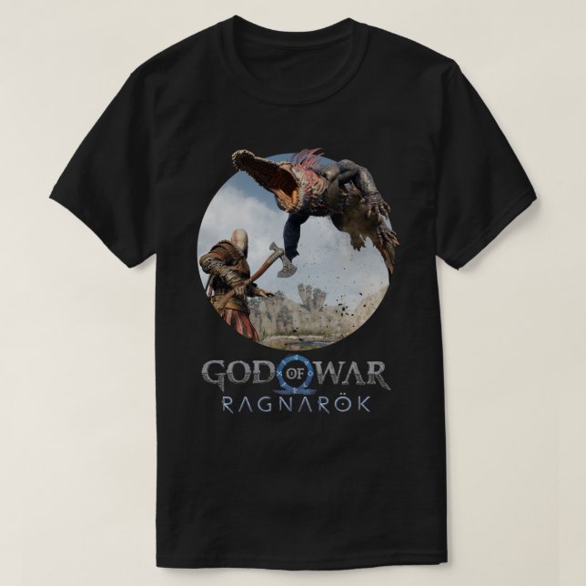T-shirt Ragnarok Dieu de la guerre (Design devant)