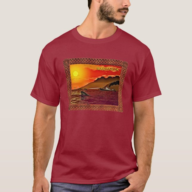 T-shirt Ragnarok Pour Baleines (Devant)