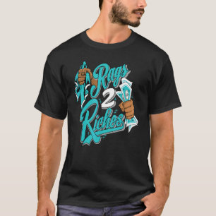 T-shirt Rags 2 Richesses Griffey Max 1 Aqua Matching