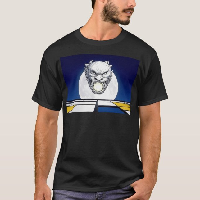 T-shirt Rahu Dans Le Monde Abstrait (Devant)