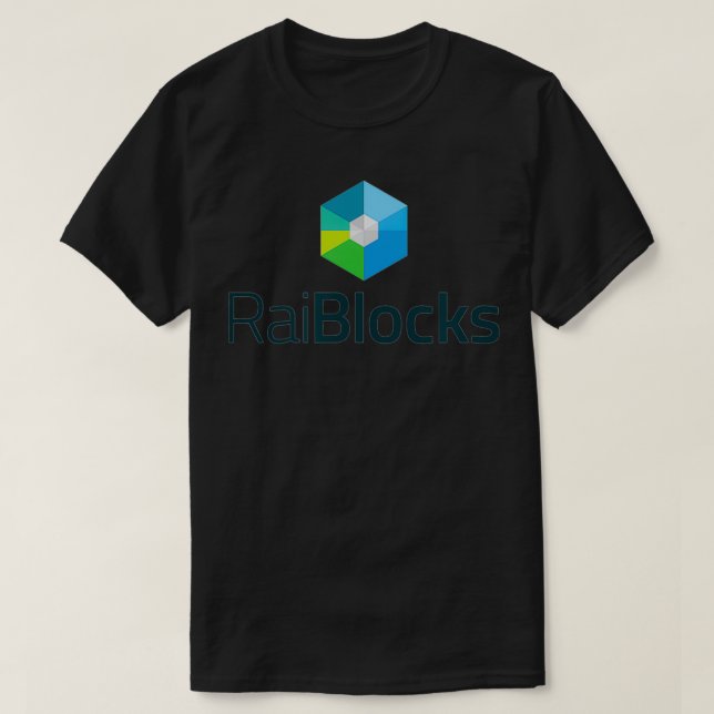 T-shirt RaiBlocks Nano (Design devant)