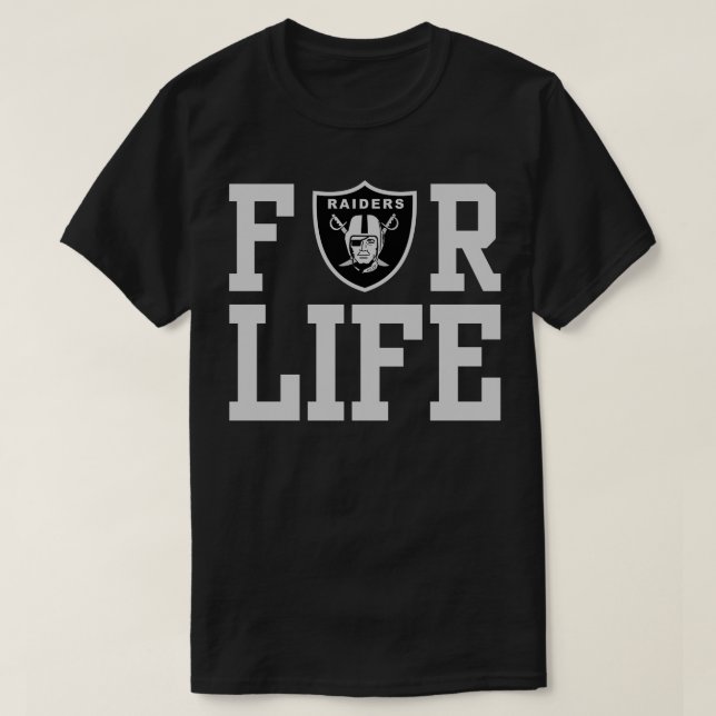 T-shirt Raiders sont pour la vie Téléphone Case (Design devant)