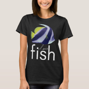 T-shirt raie d'eau douce