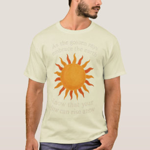 T-shirt Raies d'or du renouveau