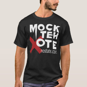 T-shirt Raillez le noir de VoteX