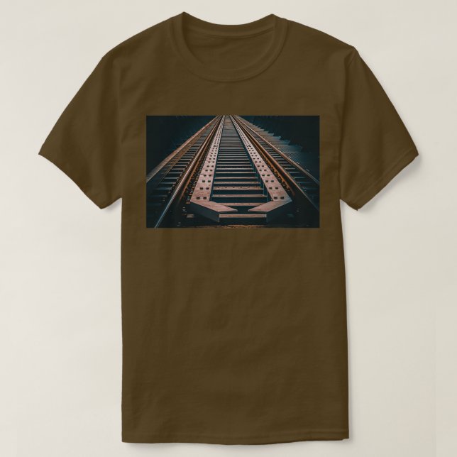 T-shirt Railroad track (Design devant)