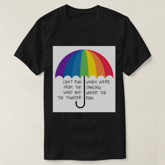 T-shirt Rain Ben Platt (Design devant)