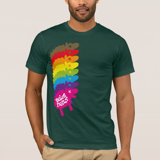 T-shirt rainbow (Devant)
