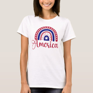 T-shirt Rainbow America