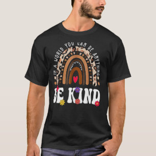T-shirt Rainbow Be Kind Sign Language We Wear Orange For U