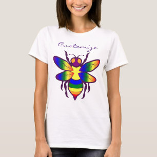 T-shirt Rainbow Bee Thunder_Cove